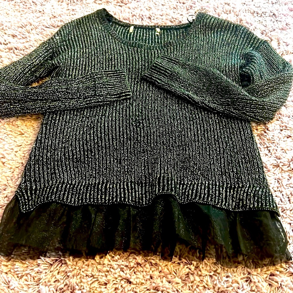beautiful black sweater